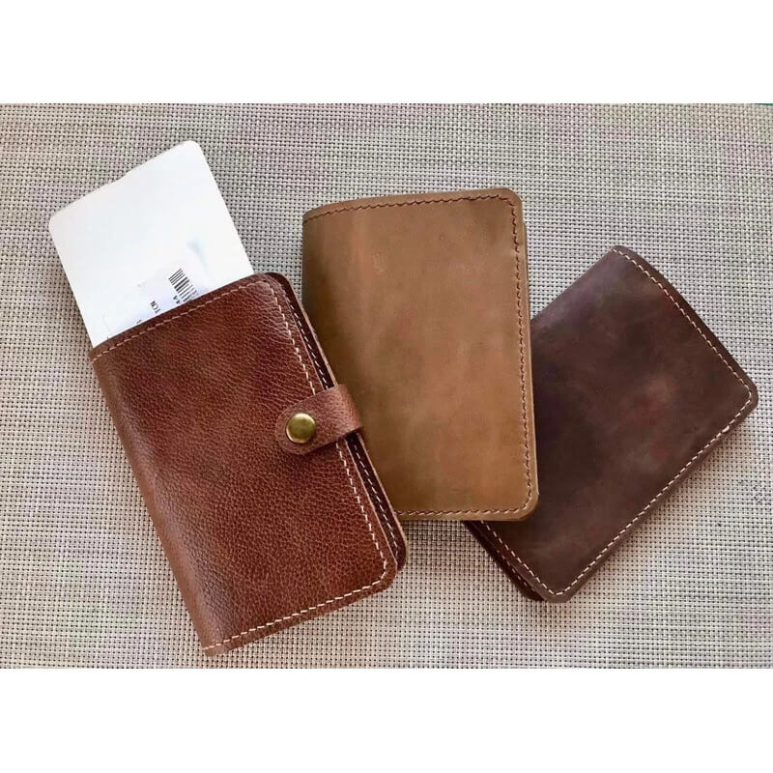 Hyde leather passport