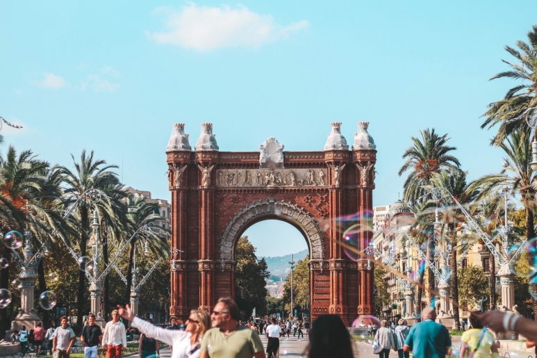 Arc de Triomphe in Barcelona