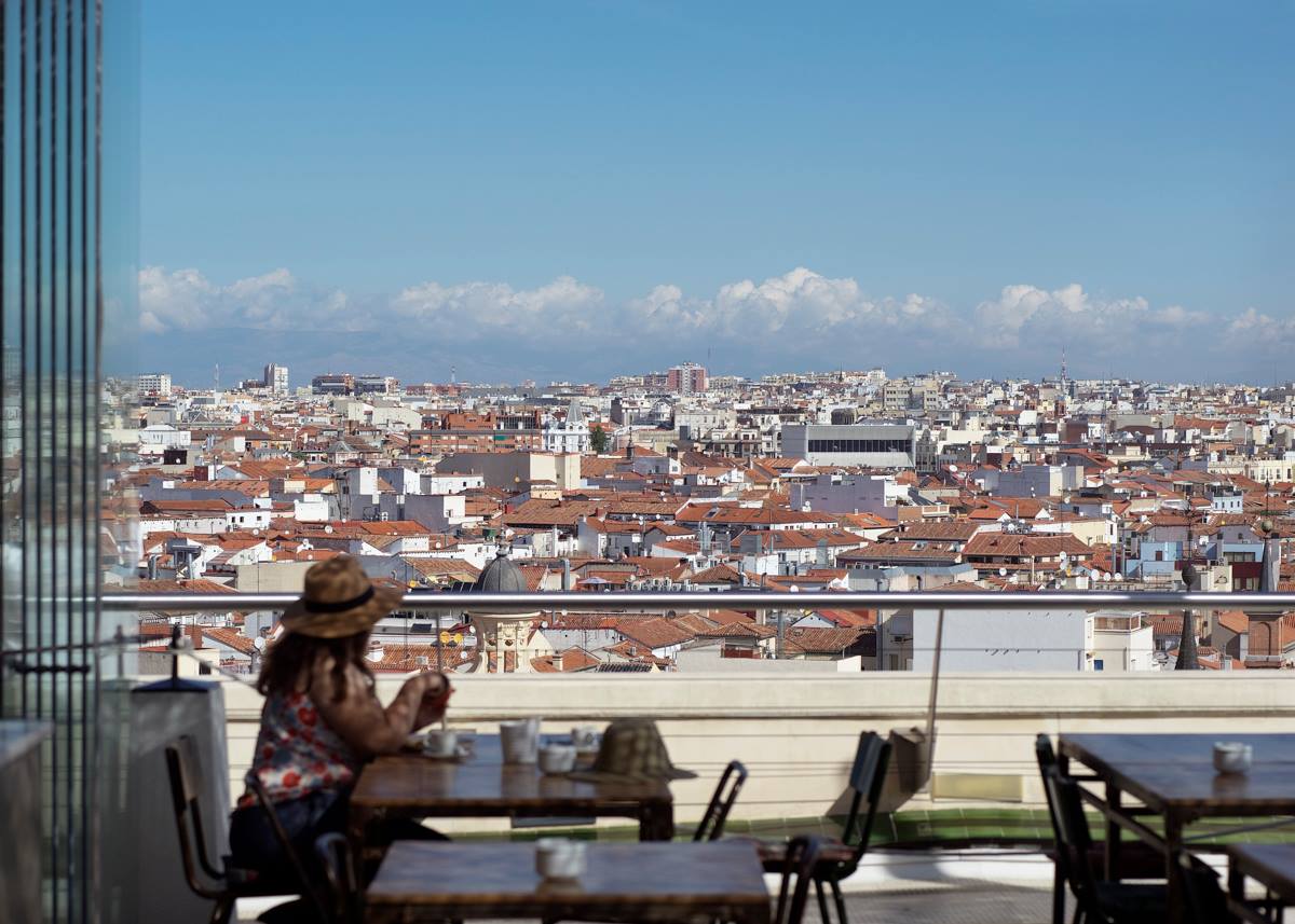 Azotea de Circulo rooftop bar in Madrid
