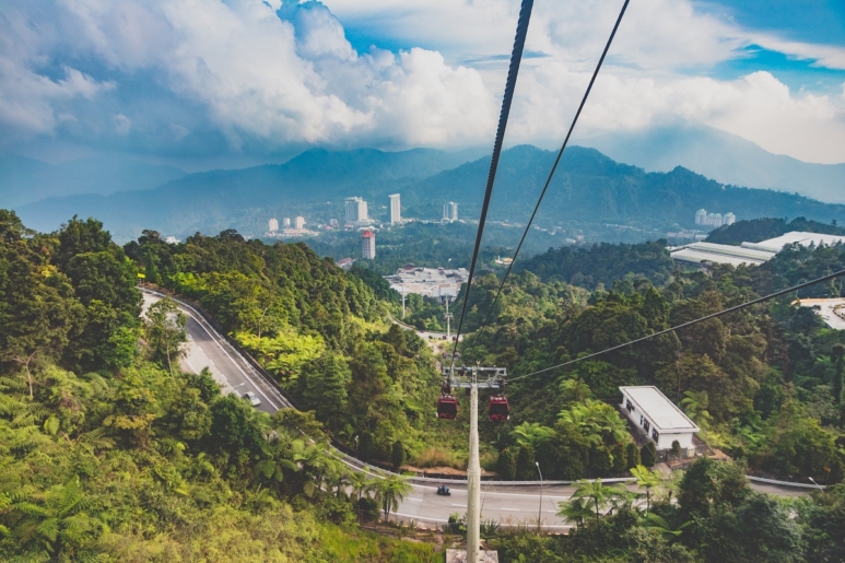 Genting cable car ride