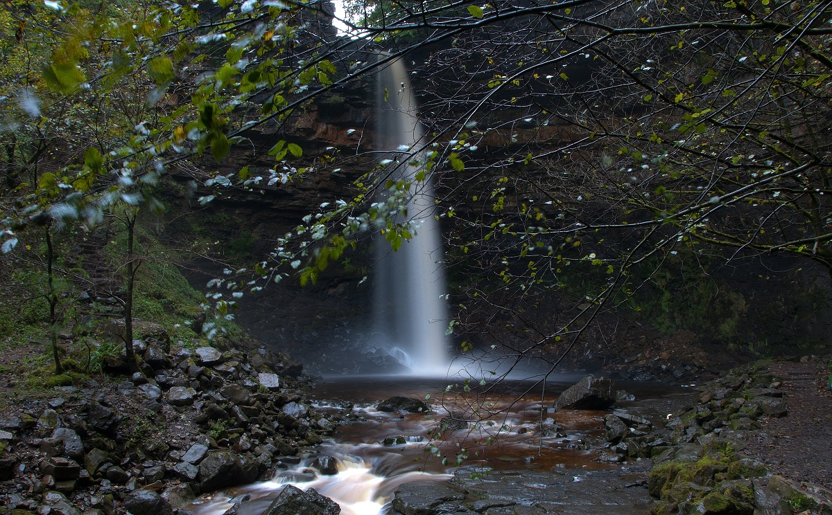 Hardraw Force Waterfall in England