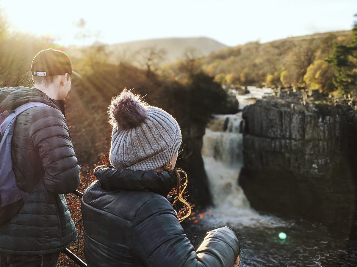 High Force Waterfall - one of the best waterfalls in England