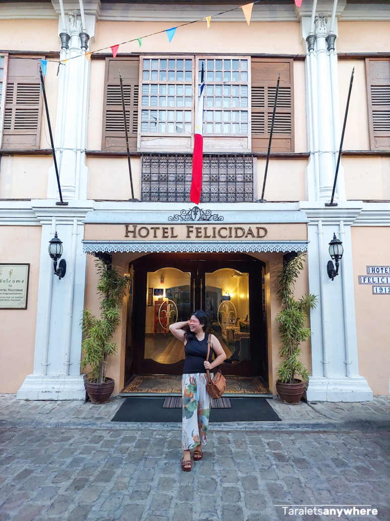 Hotel Felicidad - best Vigan hotel