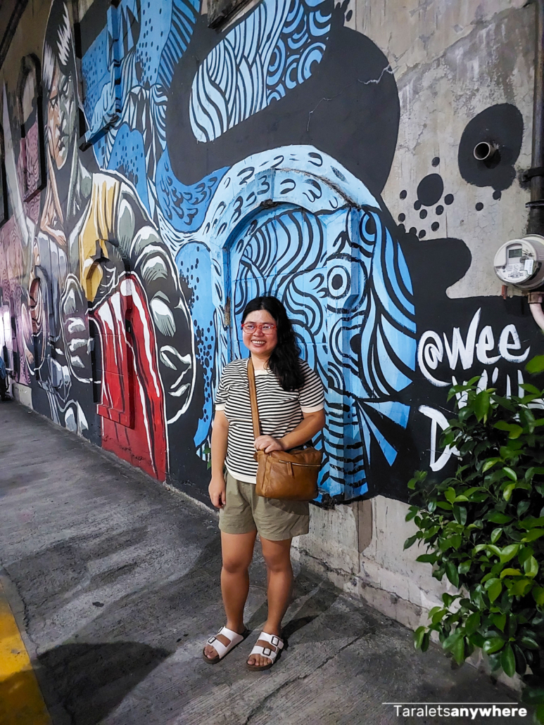 Kat in Intramuros mural