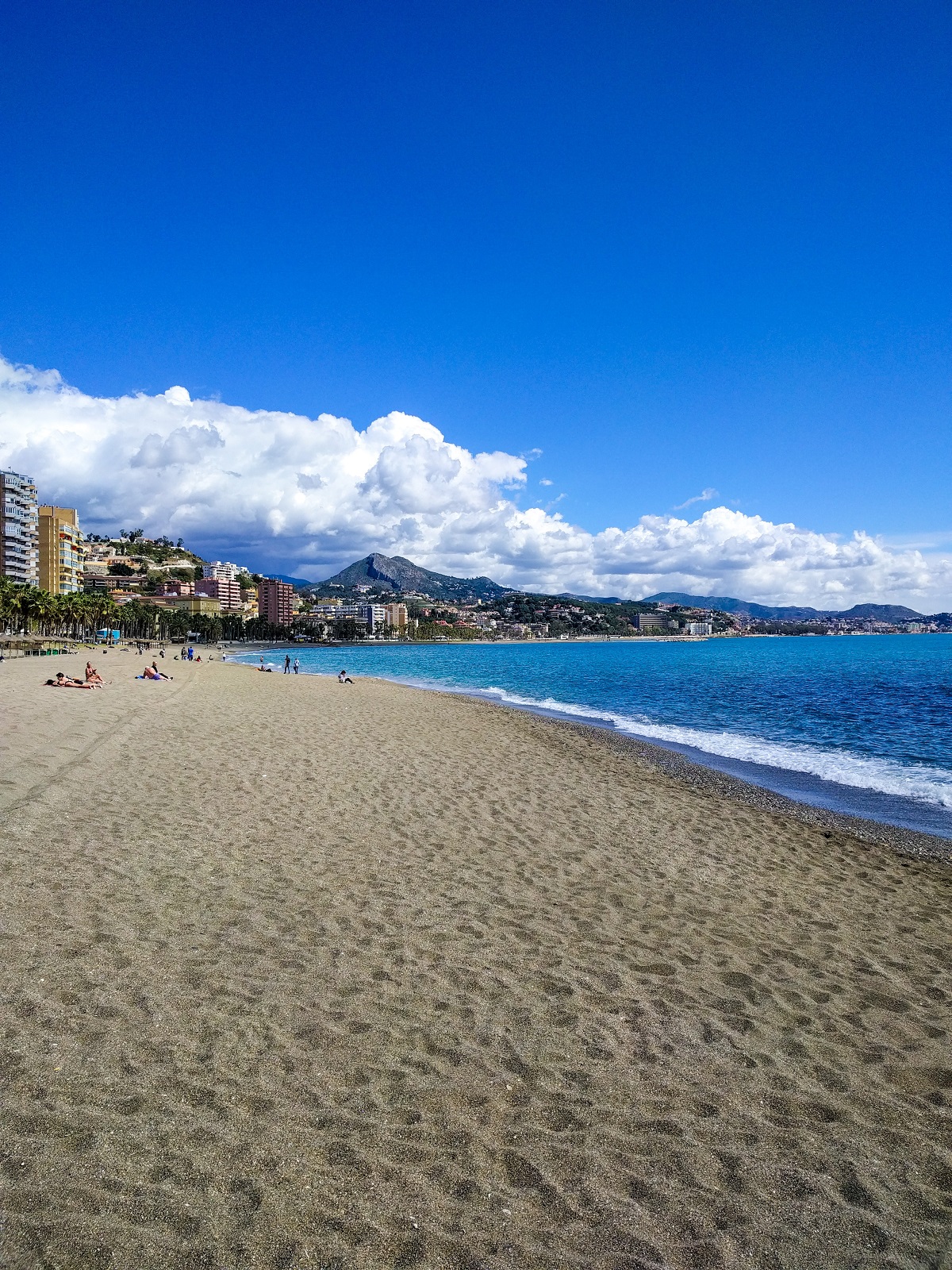La Malagueta Beach - one of the best beaches in Malaga Spain
