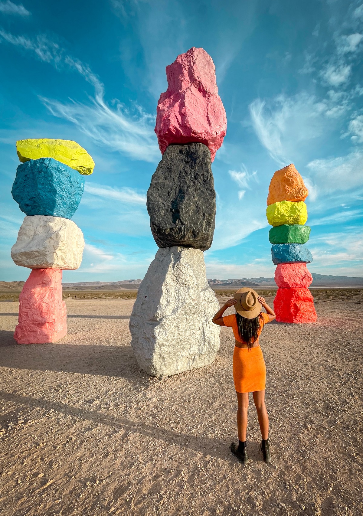 Seven Magic Mountains in Las Vegas