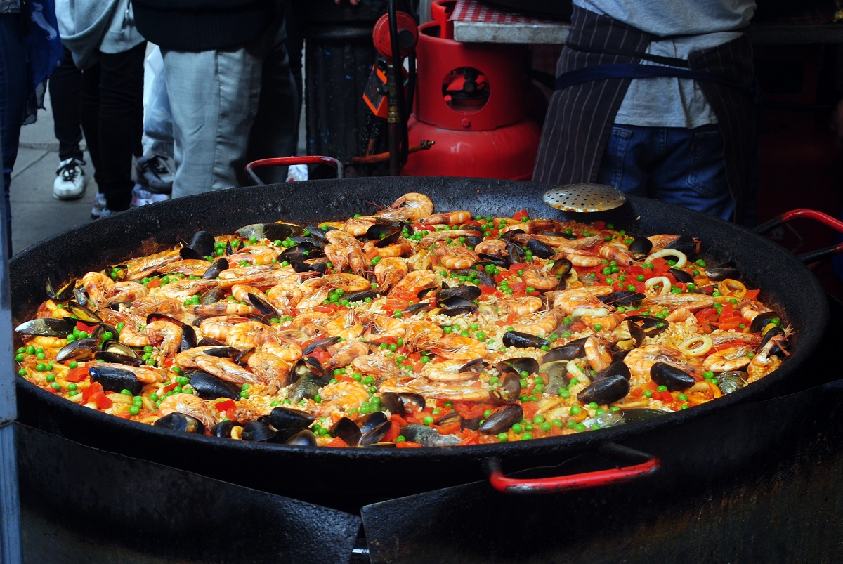 Spanish paella