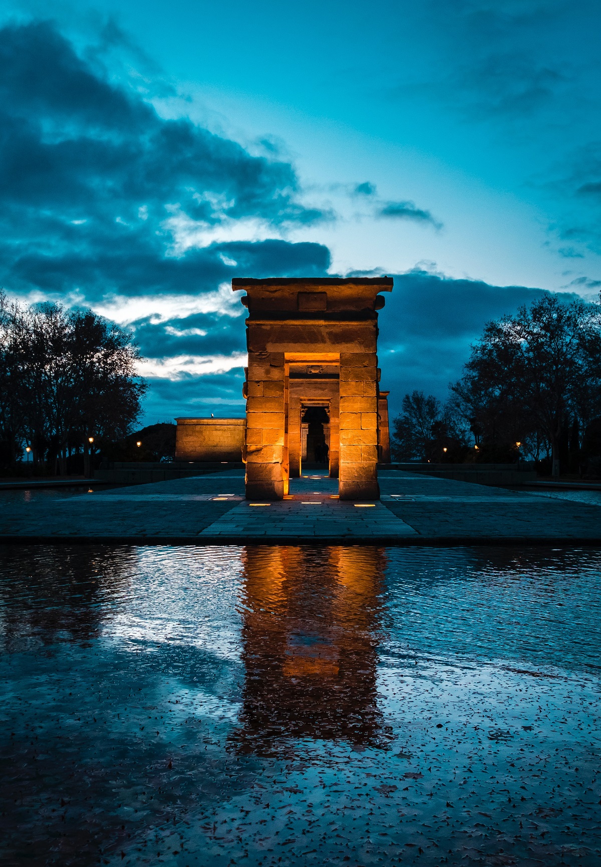 Temple of Debod in Madrid