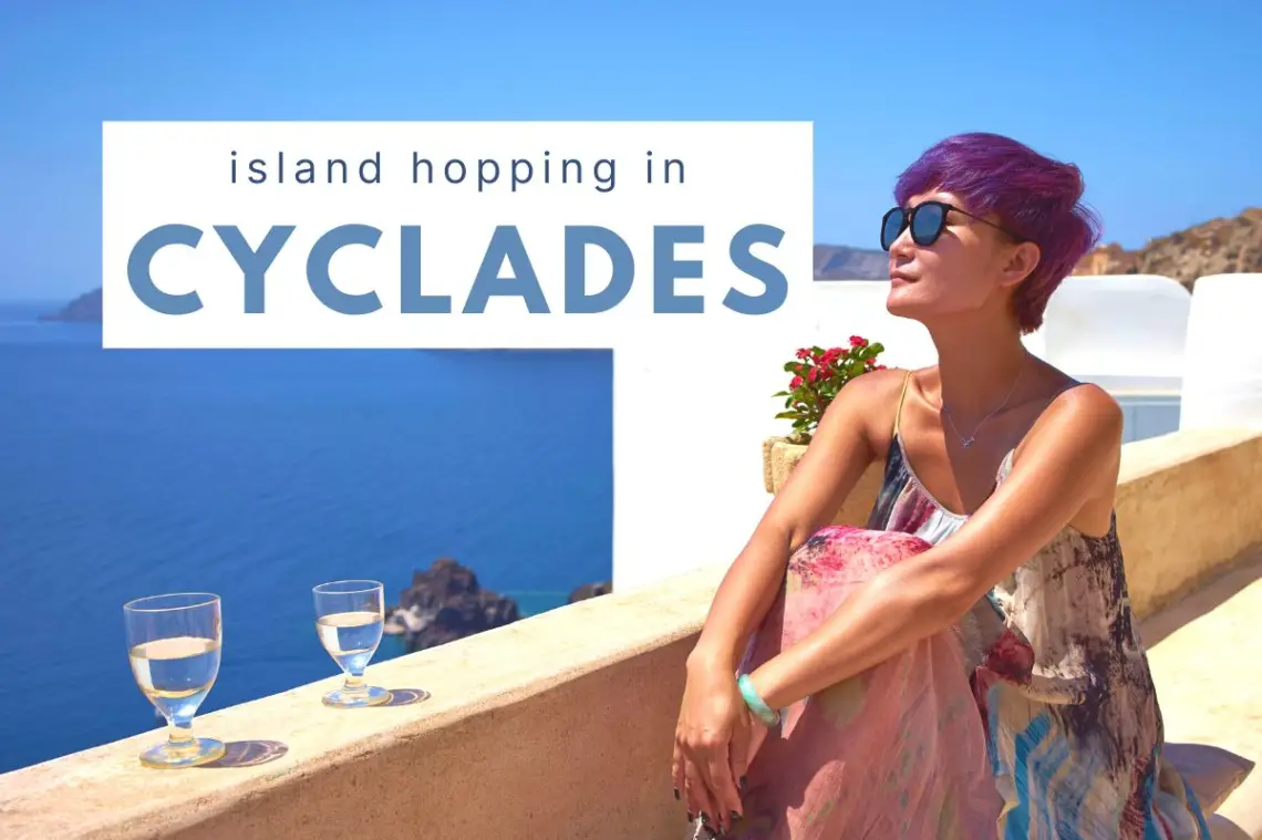 Cyclades island hopping