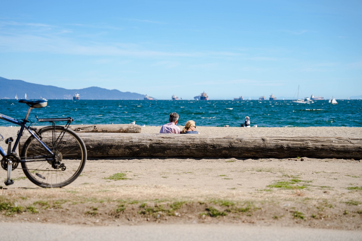 English Bay Beach- one of the best Vancouver beaches