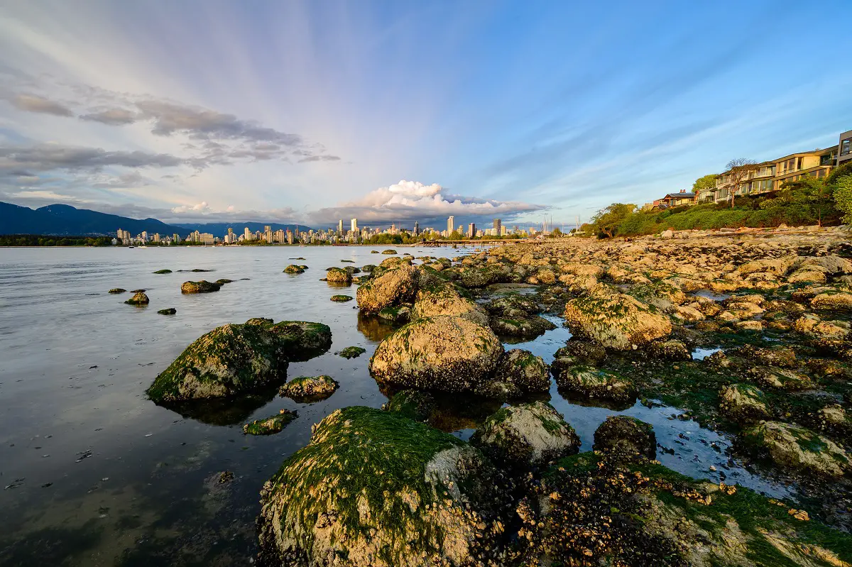 Kitsilano Beach - one of the best beaches in Vancouver BC