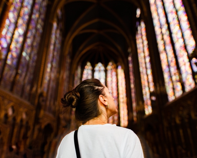 Stained glass windows of Sainte Chapelle