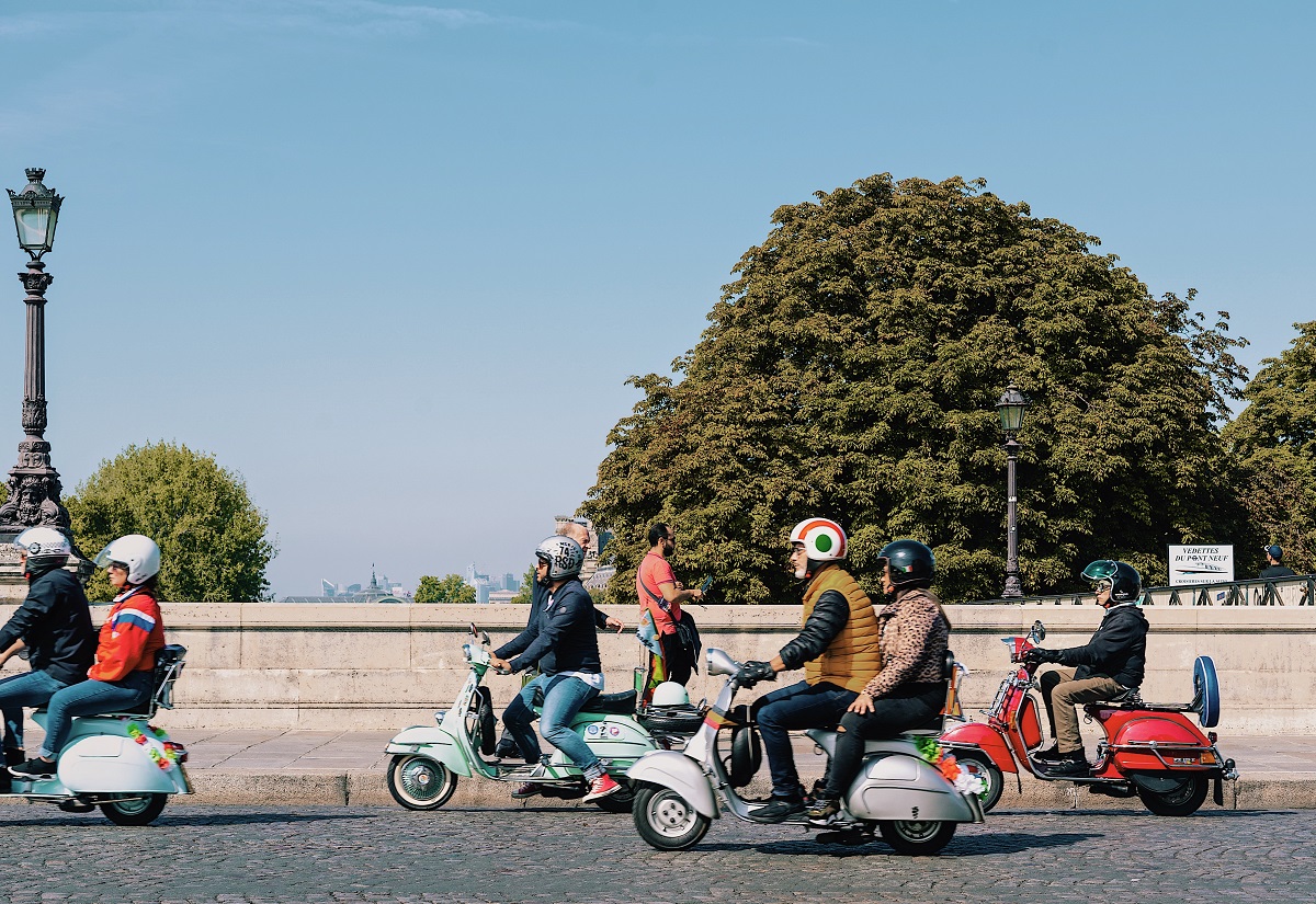 Scooters in Paris