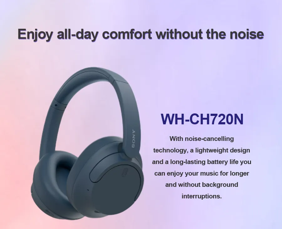 Sony noise-canceling headphone