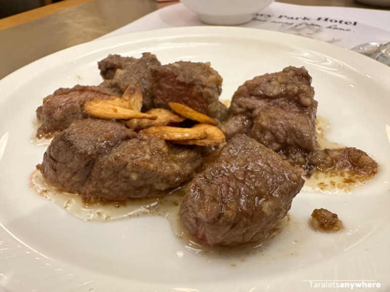Century Tsukiji - beef teppanyaki