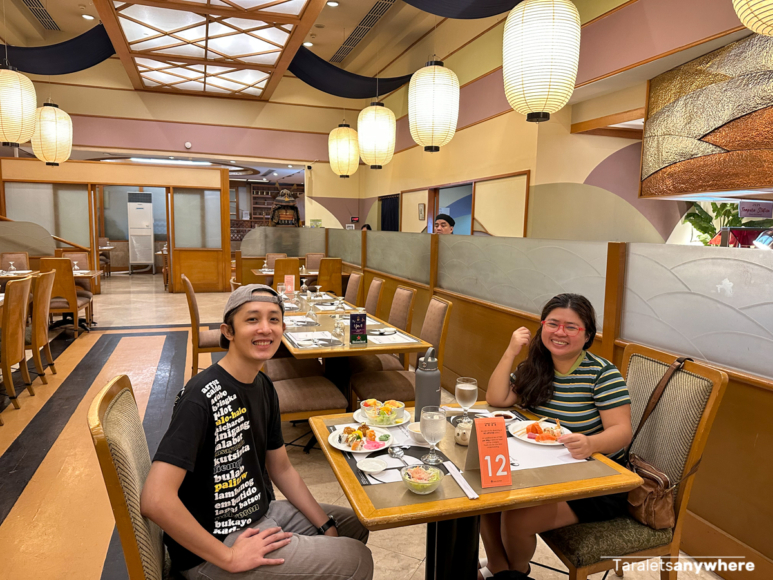 Kat at Century Tsukiji Japanese buffet in Century Park Hotel