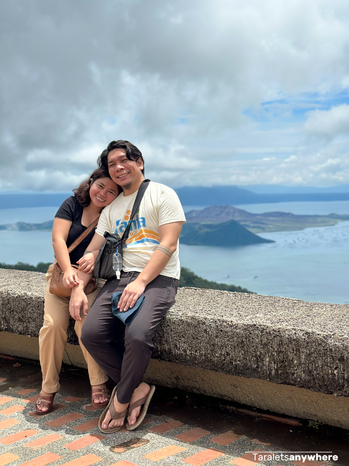 Couple photo in Taal Vista Hotel