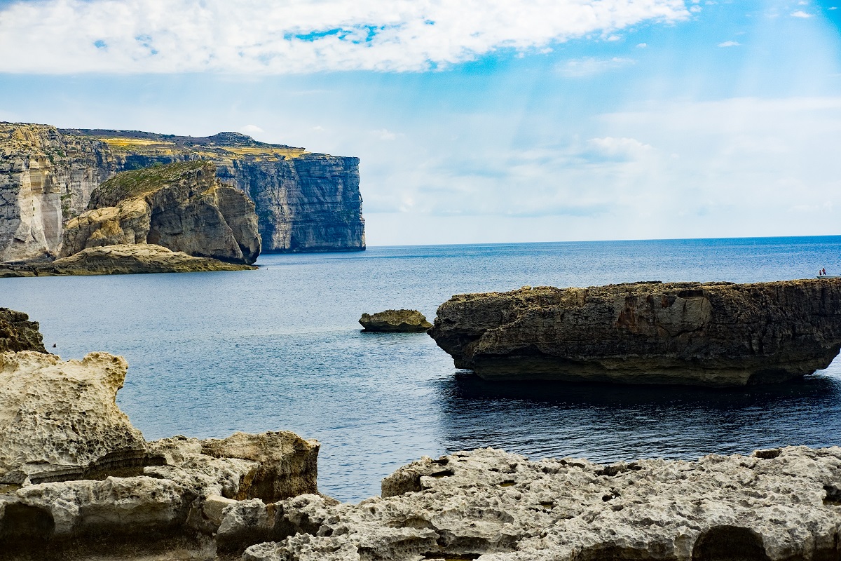 Dwejra Bay in Gozo