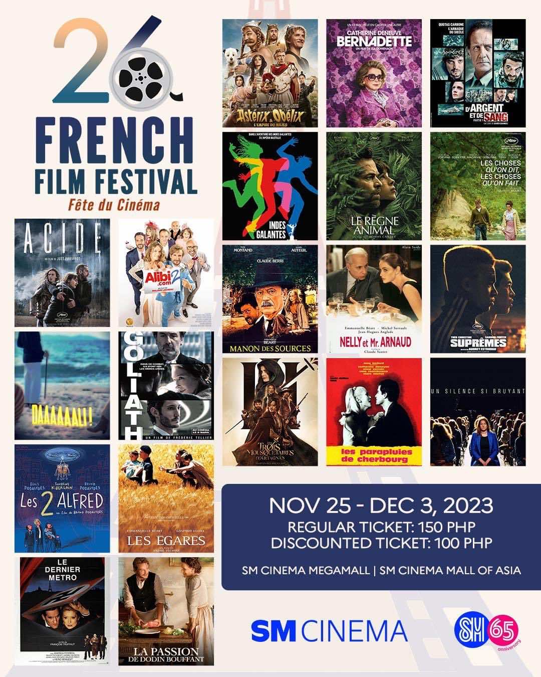 26th French Film Festival 2023