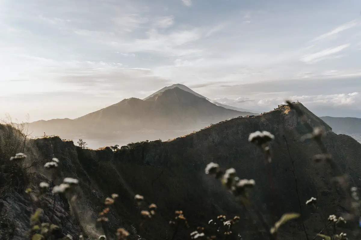 Mount Batur - one of the sacred mountains in Bali