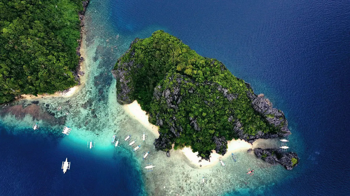 Shimizu Island - one of the best Palawan beaches