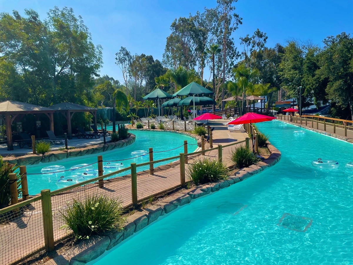 Raging Waters - one of the best water parks in Los Angeles California