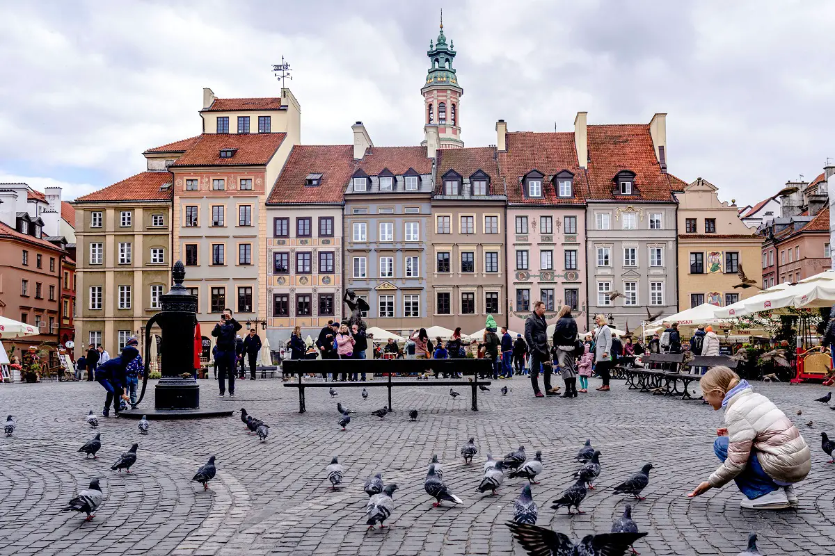 Old Town - one of the must-see spots on a weekend in Warsaw