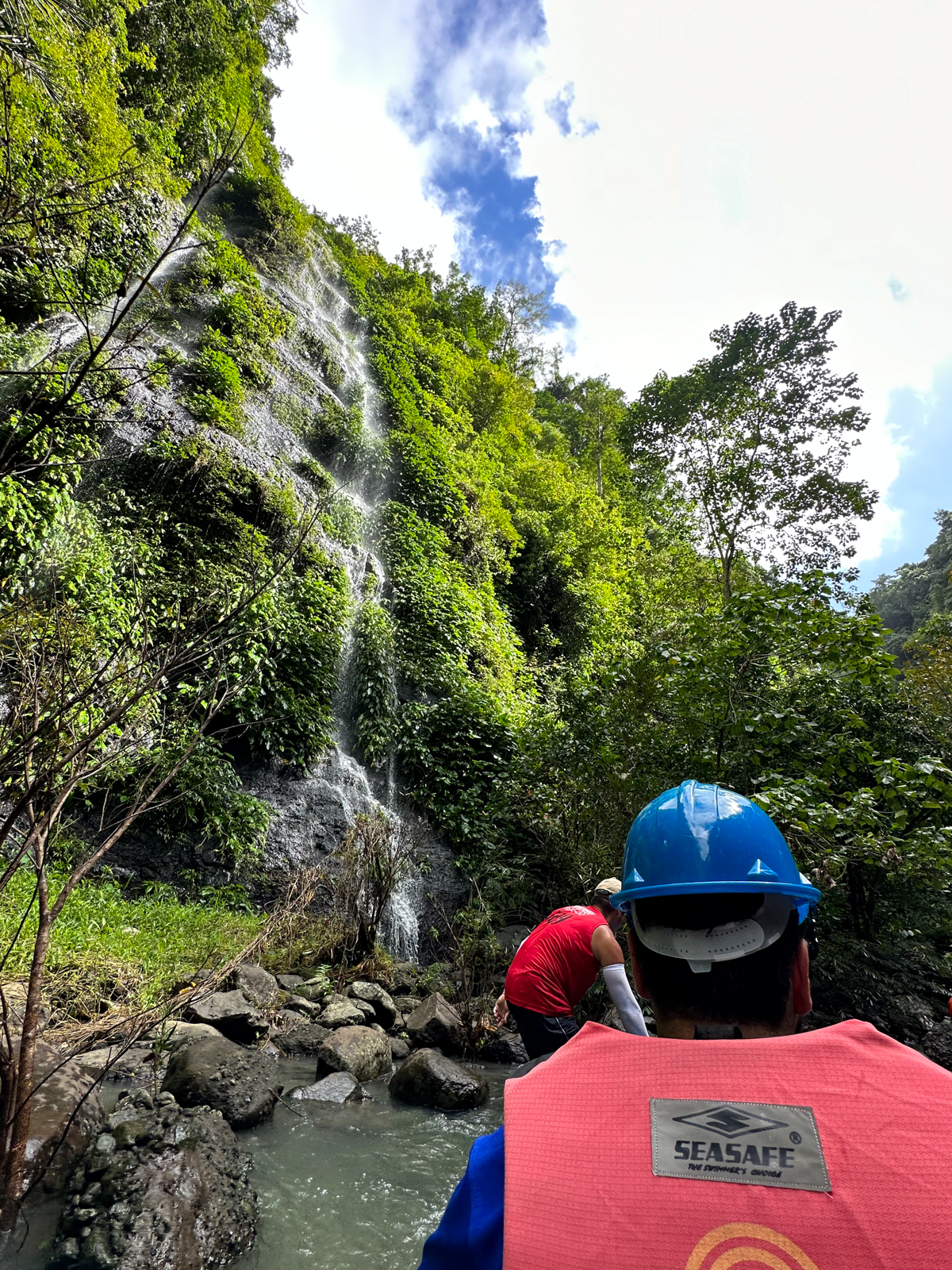 Waterfall along Pagsanjan Gorge