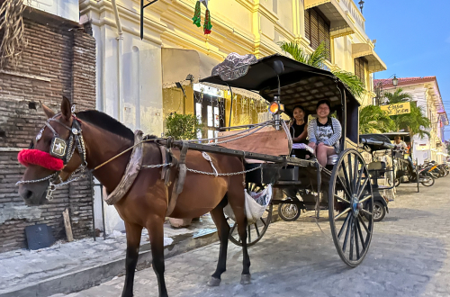 Kalesa tour in Vigan City