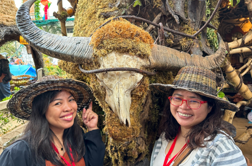 Kat in Bambanti Village in Isabela