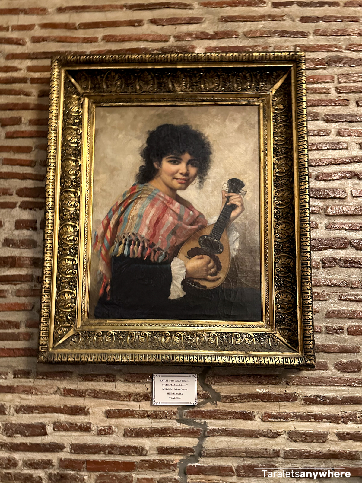 Juan Luna's La Mandolinera