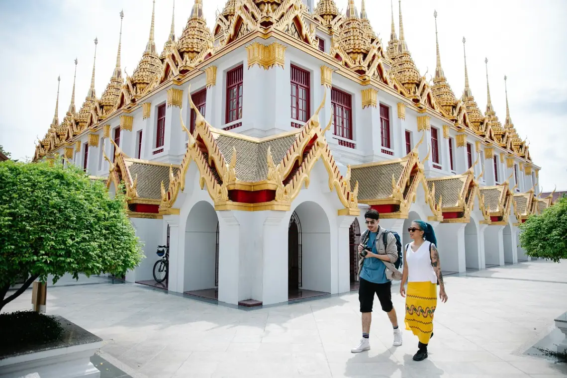 Loha Prasat temple in Bangkok