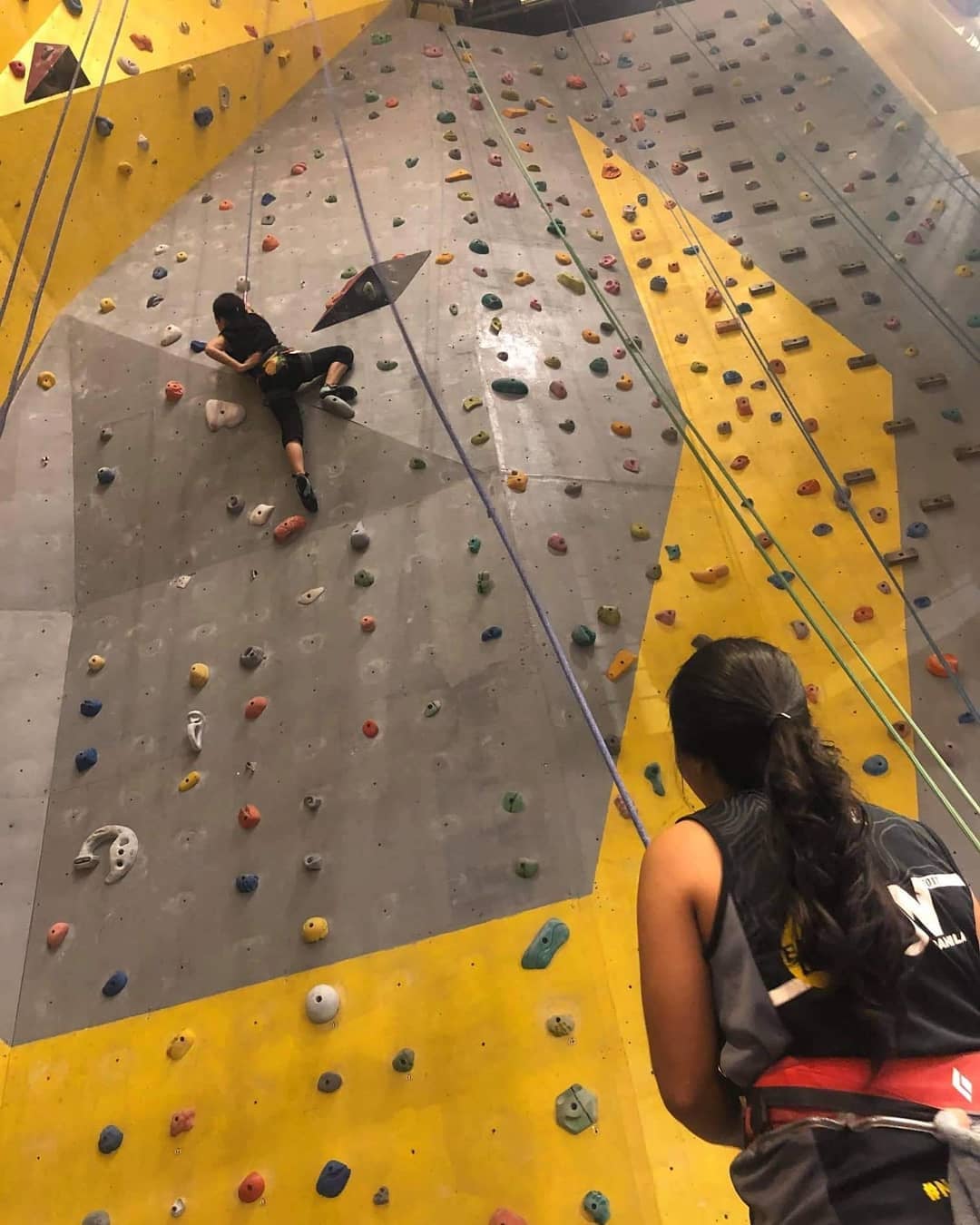 ROX indoor rock climbing - one of the fun things to do in BGC