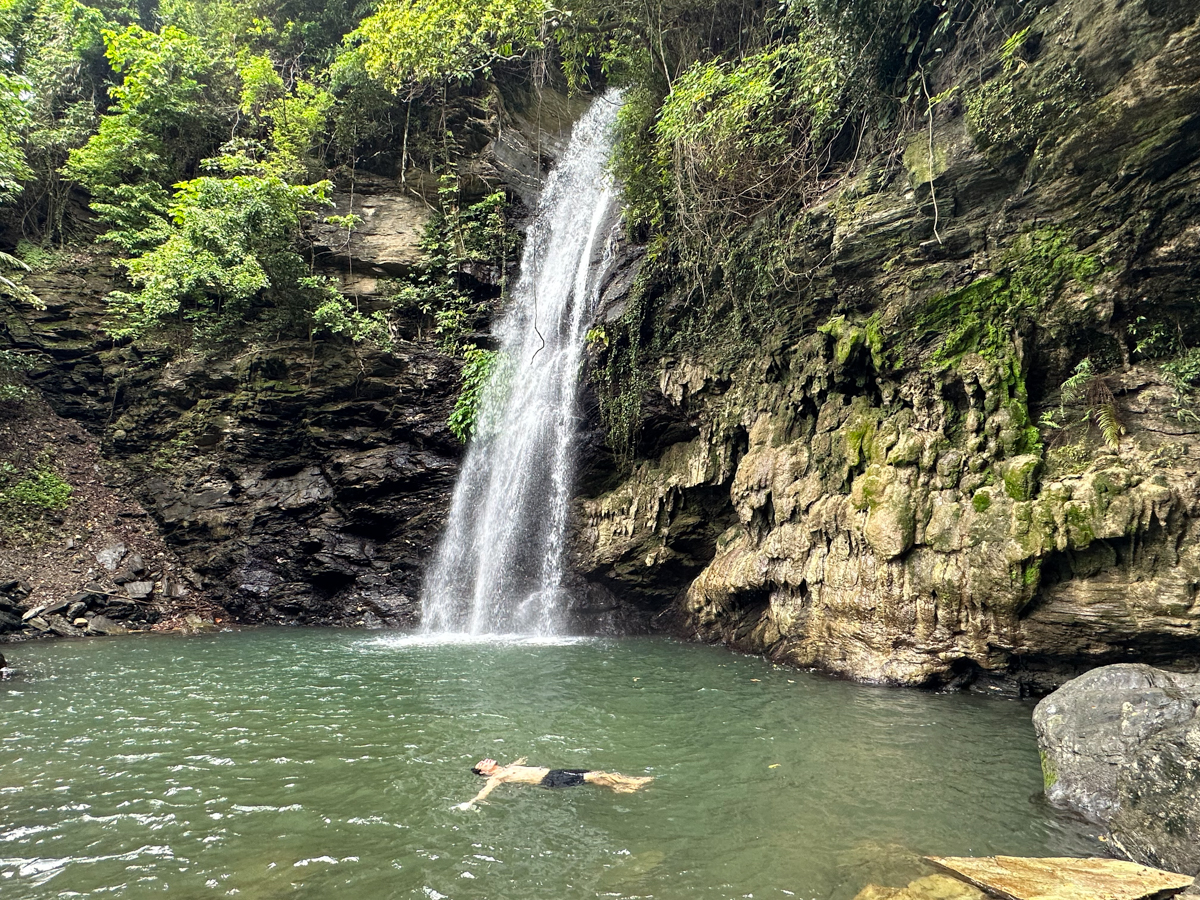 Agbalala Falls in Abra de Ilog