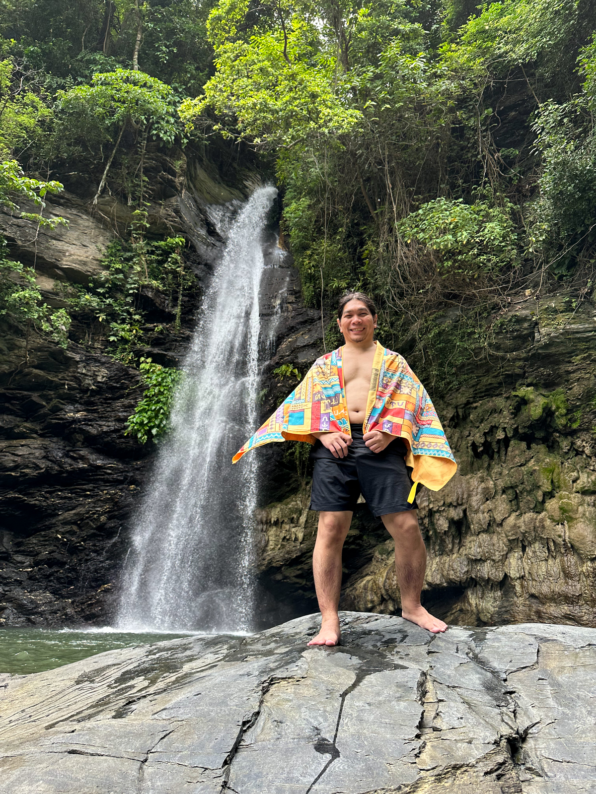 Hali in Agbalala Falls