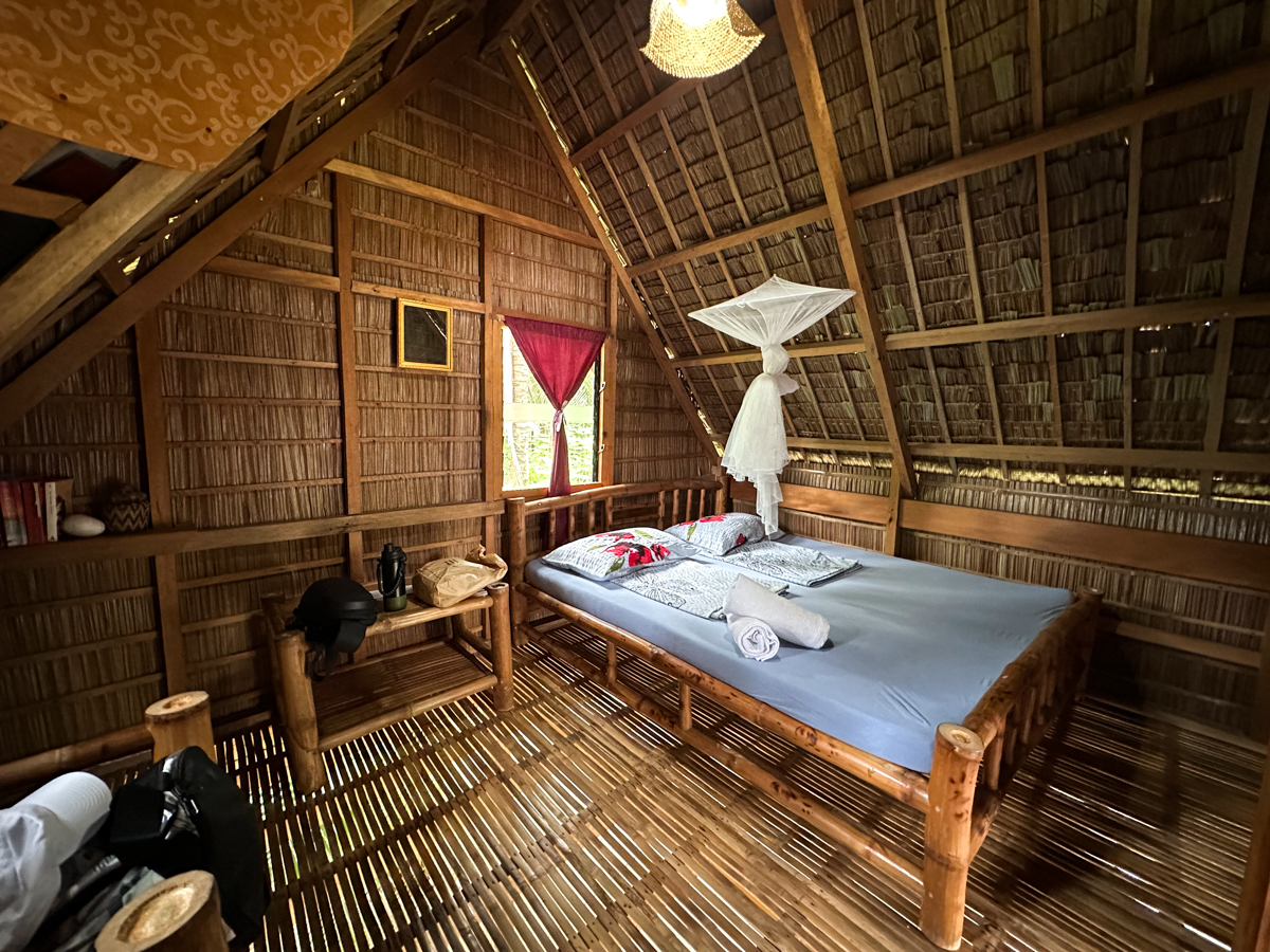 Jan's Beach Resort - coconut tree house