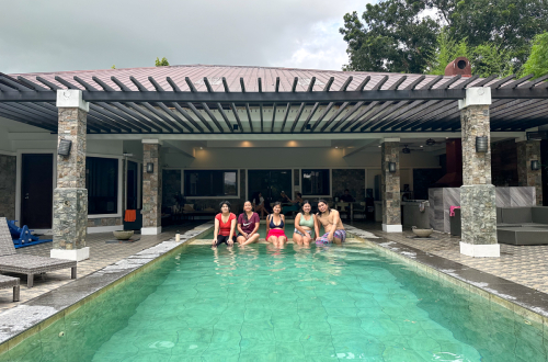 Happy Farm Villas private hot spring resort in Bay Laguna