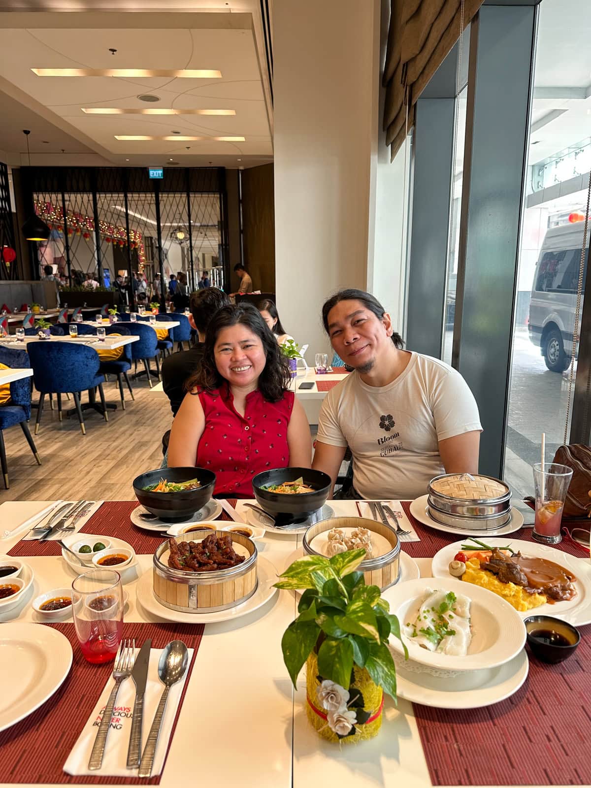 CNY chinese food at Savoy Hotel Manila