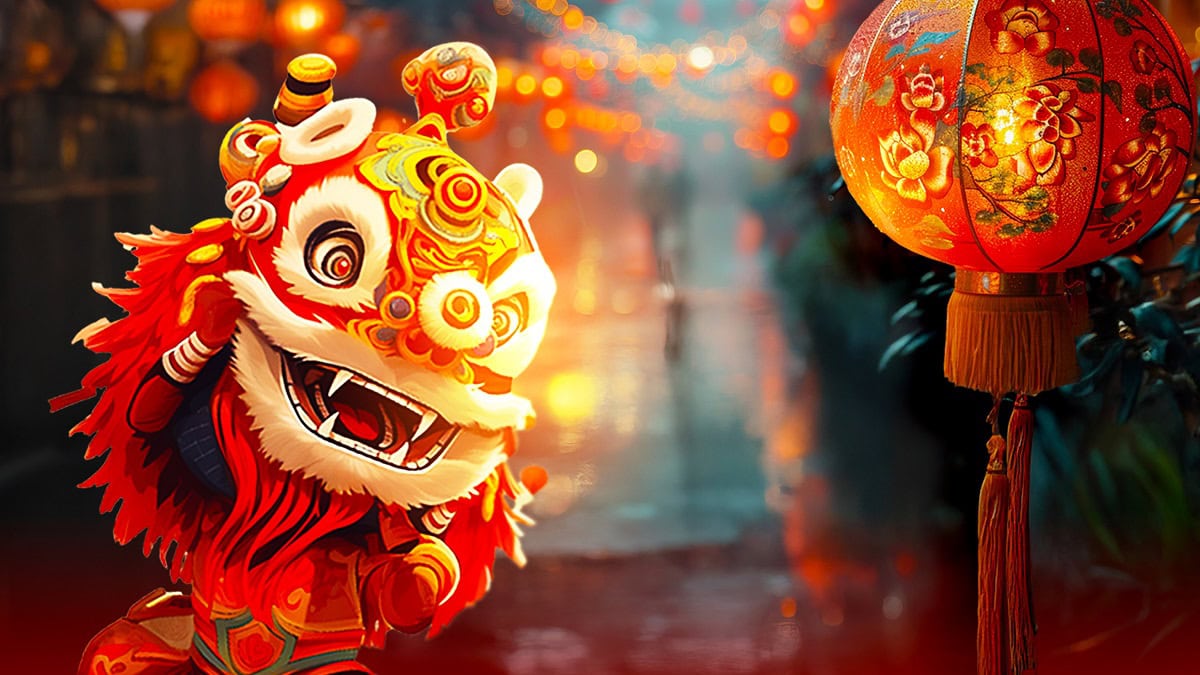 Savoy Hotel Manila - dragon and lion dance