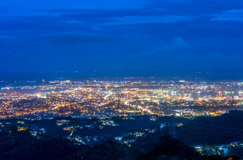Cebu skyline from the Tops