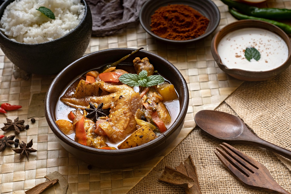 Chicken afritada - Filipino home-cooked meal