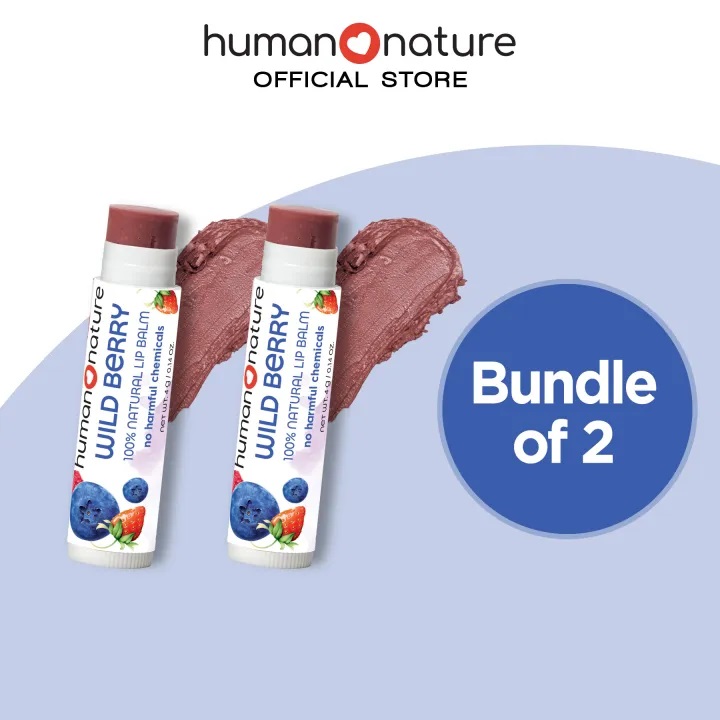Human Nature lip balm bundle