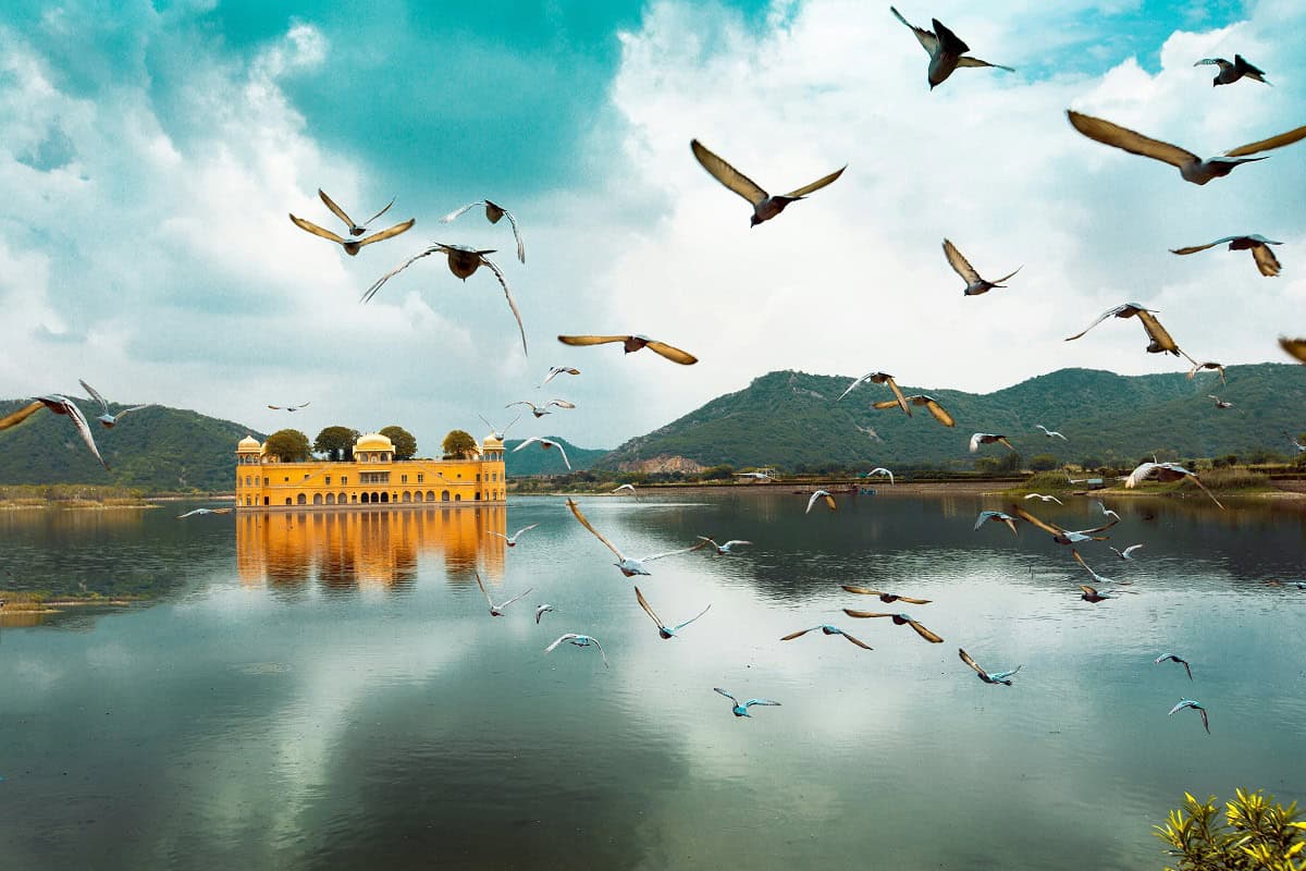 Jal Mahal in Jaipur, India