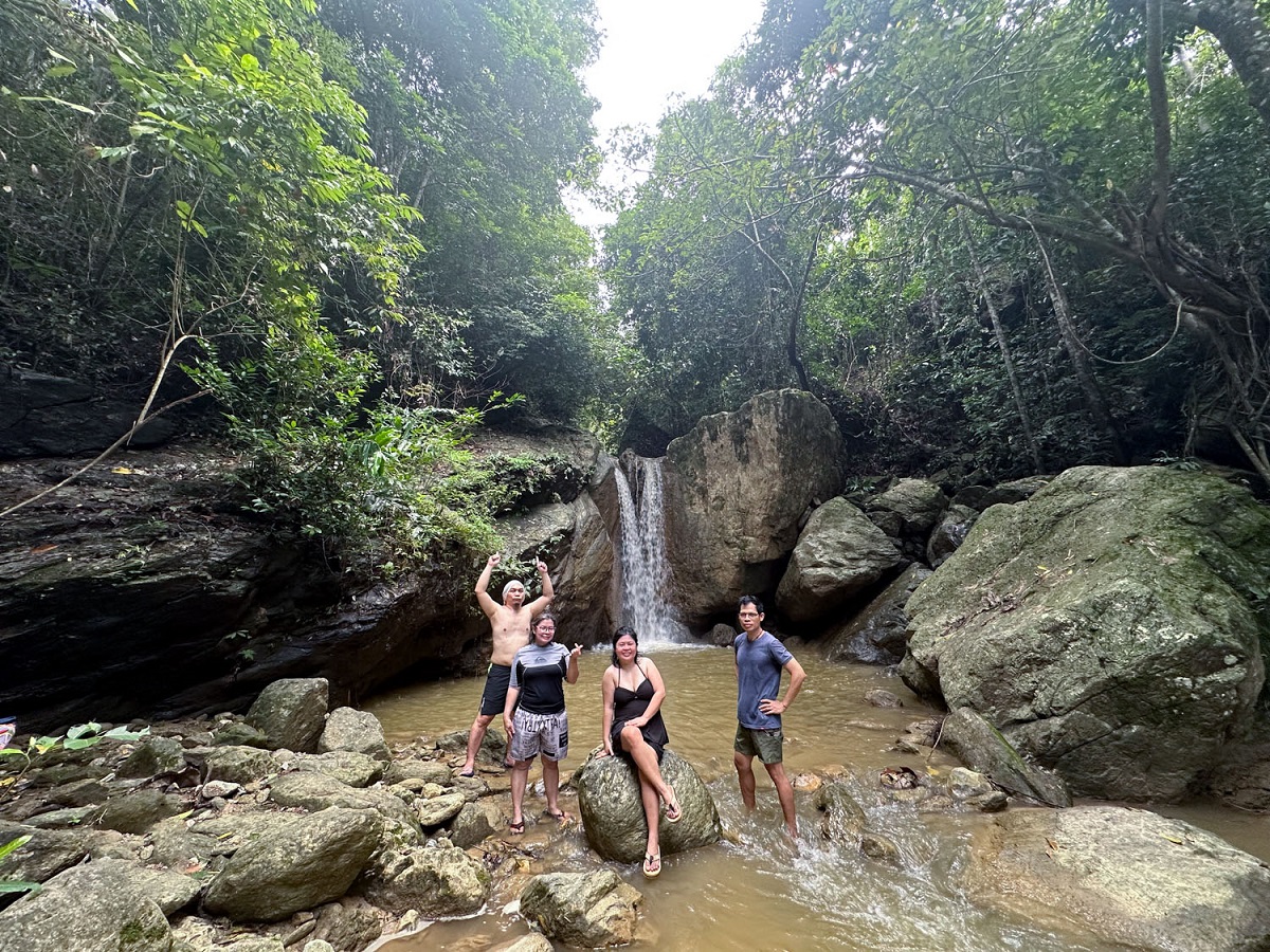 Talipanan Falls in Puerto Galera