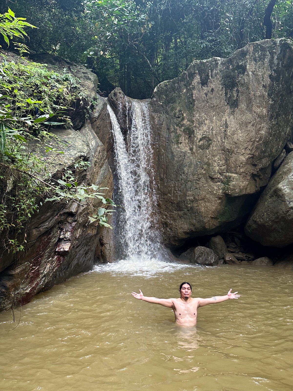Talipanan Falls in Puerto Galera