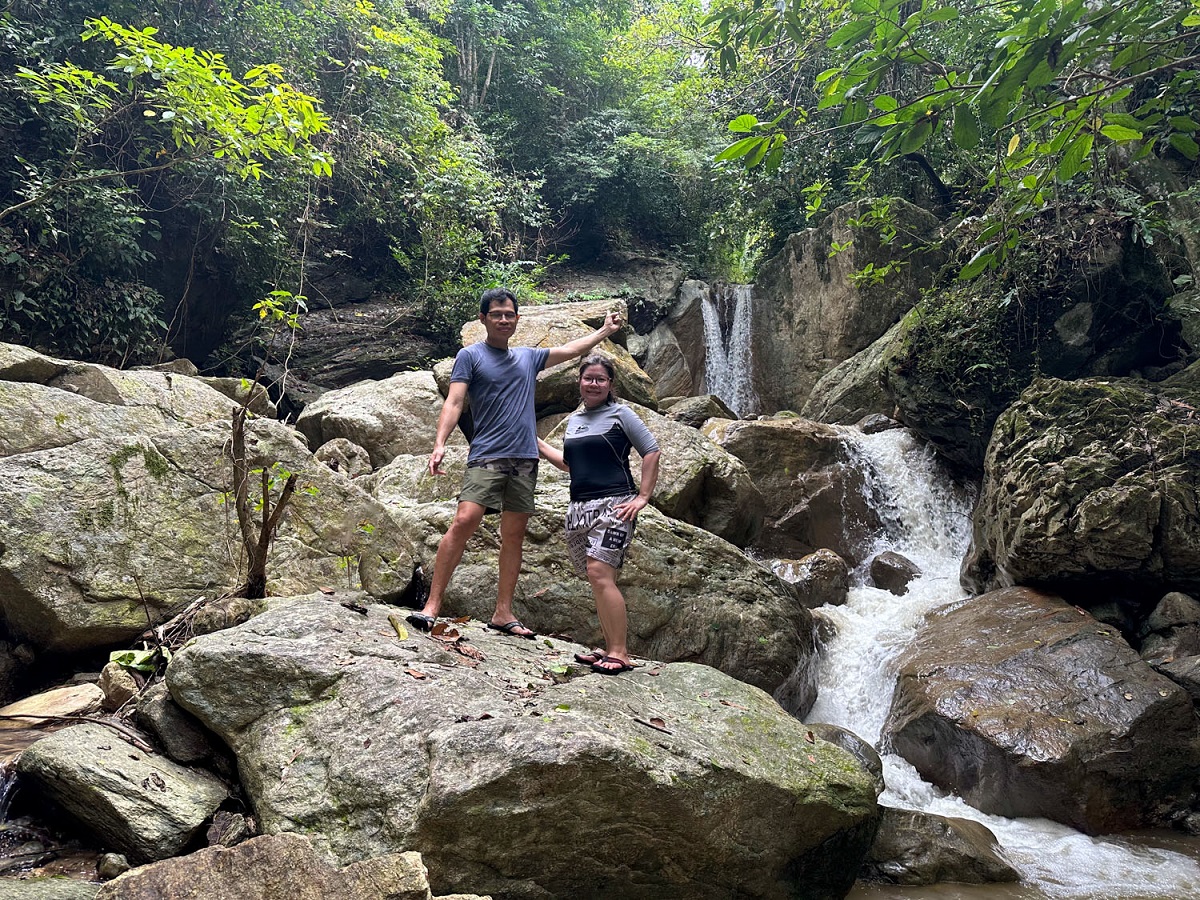 Talipanan Falls in Puerto Galera