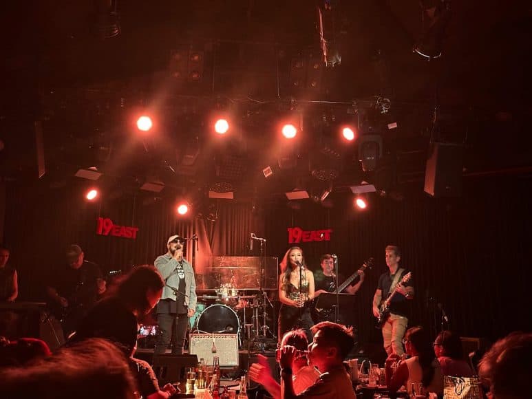 Live band at 19 East