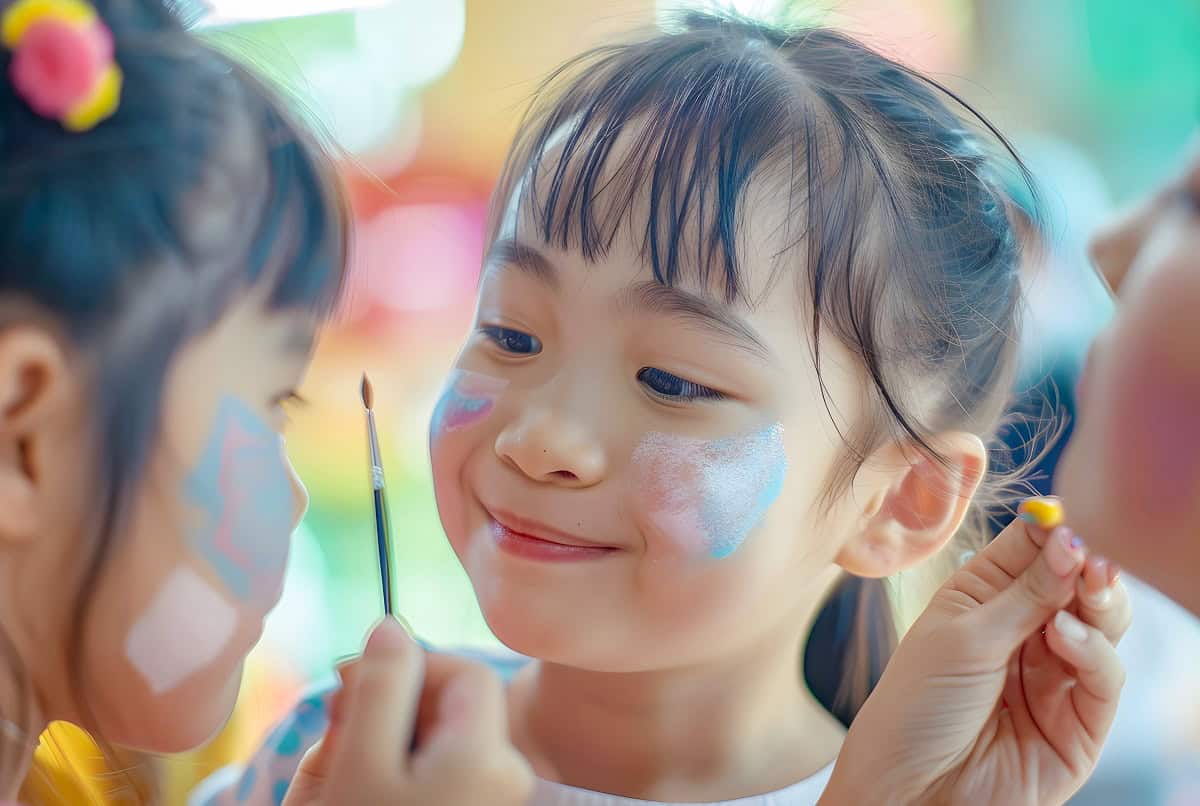 Savoy Easter 2026 face painting