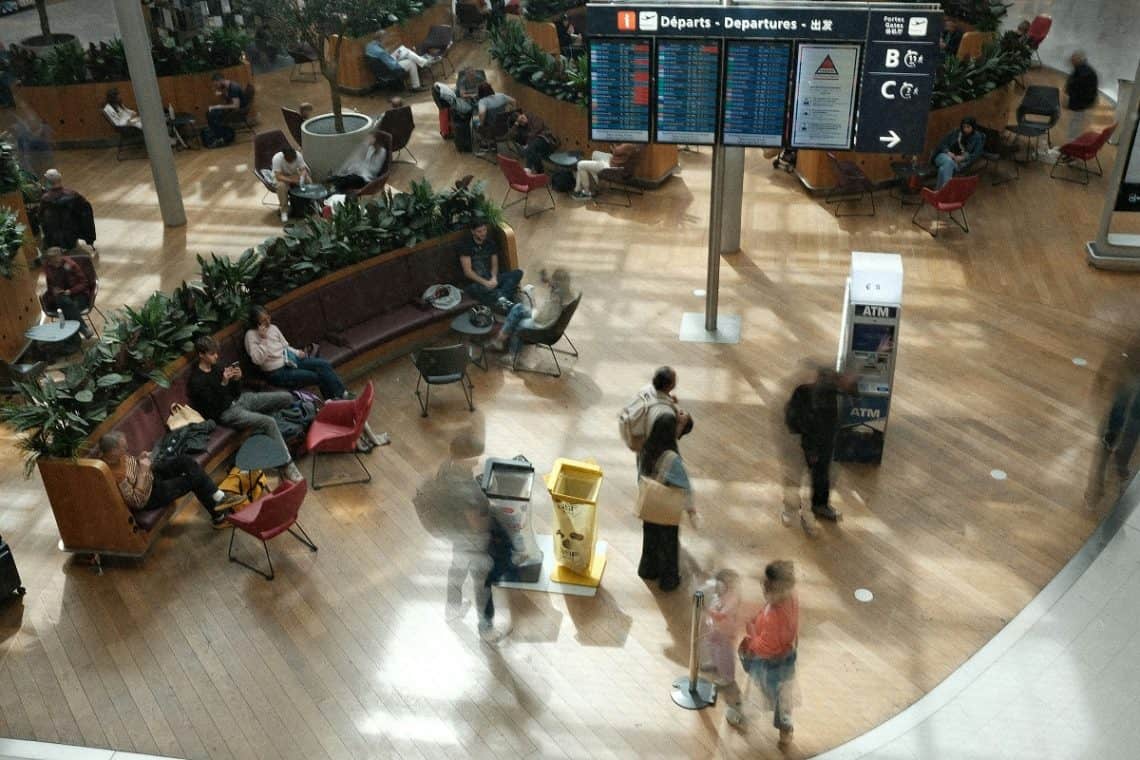 People at the airport