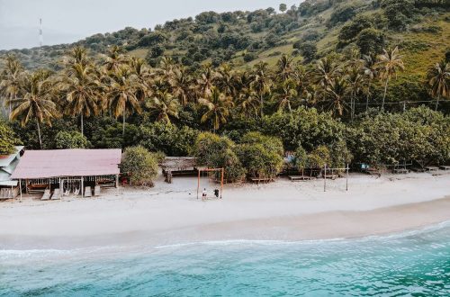 Pandanan beach in Lombok indonesia